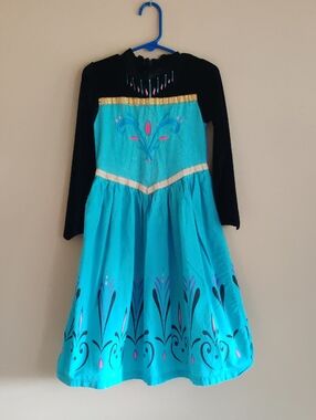 Frozen Elsa Coronation Costume Size 4-5
